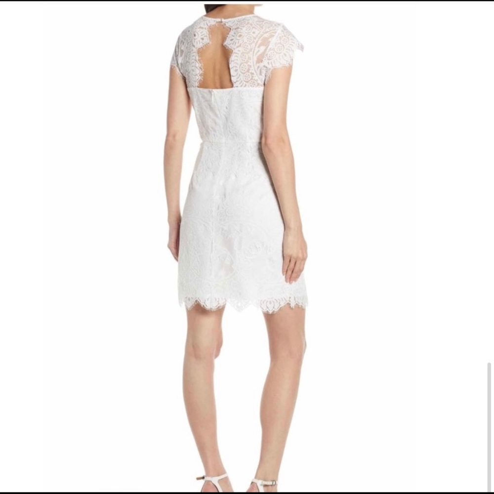 Bb Dakota white lace dress - Picture 2 of 5
